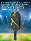 FabSports Pickleball Paddle & Ball Combo