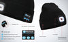 FabSports Winter Maroon Skull Bluetooth & Led Headlights Cap