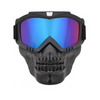 FabSports MultiColor Skull Design protective goggles Mask