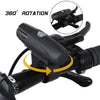 FabSports Black Bike Front Light with 360 degree rotation and Waterproof
