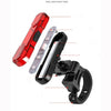 FabSports Red Rechargeable Bike Tail Lights, Cycling Warning Flashlight