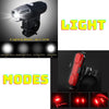 FabSports Circular Head light & Tail light Combo