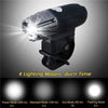 FabSports Black Bike Front Light with 360 degree rotation and Waterproof