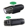 FabSports Black Bike Front Light with 360 degree rotation and Waterproof