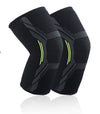 FabSports Knee Cap/sleeve Compression Support for Gym Running Cycling Sports Jogging Workout Pain Relief for Men & Women (Pack of 2 legs / 1 Pair)