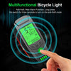FabSports Bike /Bicycle Lights,USB Rechargeable, Waterproof, Super Bright Front Headlight with 5 Light & Sound Modes(130db)