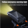 FabSports Bicycle LED Headlight, USB & Solar Rechargeable Bike Light and Waterproof & Easy to install.