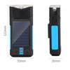 FabSports Bicycle LED Headlight, USB & Solar Rechargeable Bike Light and Waterproof & Easy to install.