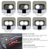 FABSPORTS Rechargeable Waterproof LED Bike / Bicycle Front Headlight, 2*10 Watts, with 2400mAh Battery also used as Power-bank during long rides