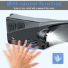 FabSports USB Rechargeable LED Head lamp with 230° Illumination, 5 Modes of light with Motion Sensor