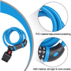 FabSports Bike Lock Cable,4 Feet / 1.2 meter, High Security 5 Digit Resettable Combination Coiling Bicycle Cable Lock for Bicycle Outdoors.