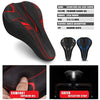 FabSports Gel Bike Blue Seat Cover- Premium Bicycle Gel cushion Saddle Pad, Fits Narrow / Slim Seats