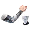 FabSports Cooling Tattoo Arm Sleeves & Bandana combo for Men & Women with UV Protection, Quick Dry