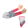 FABSPORTS Abstract Printed Unisex Cooling Arm Sleeves & Bandana combo with UV Protection
