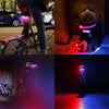FabSports Waterproof/Dustproof Black Rechargeable Bike Tail Lights