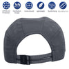 FabSports Unisex Quick Dry Caps / Hats for Men & Women with UV protection, Adjustable size(56-59 cm)