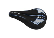 Load image into Gallery viewer, FabSports Bike/Bicycle Seat Cover with Thick soft Padded Gel &amp; Memory foam for endurance and long rides for Cycling, Spinning Class, Exercise Bike etc
