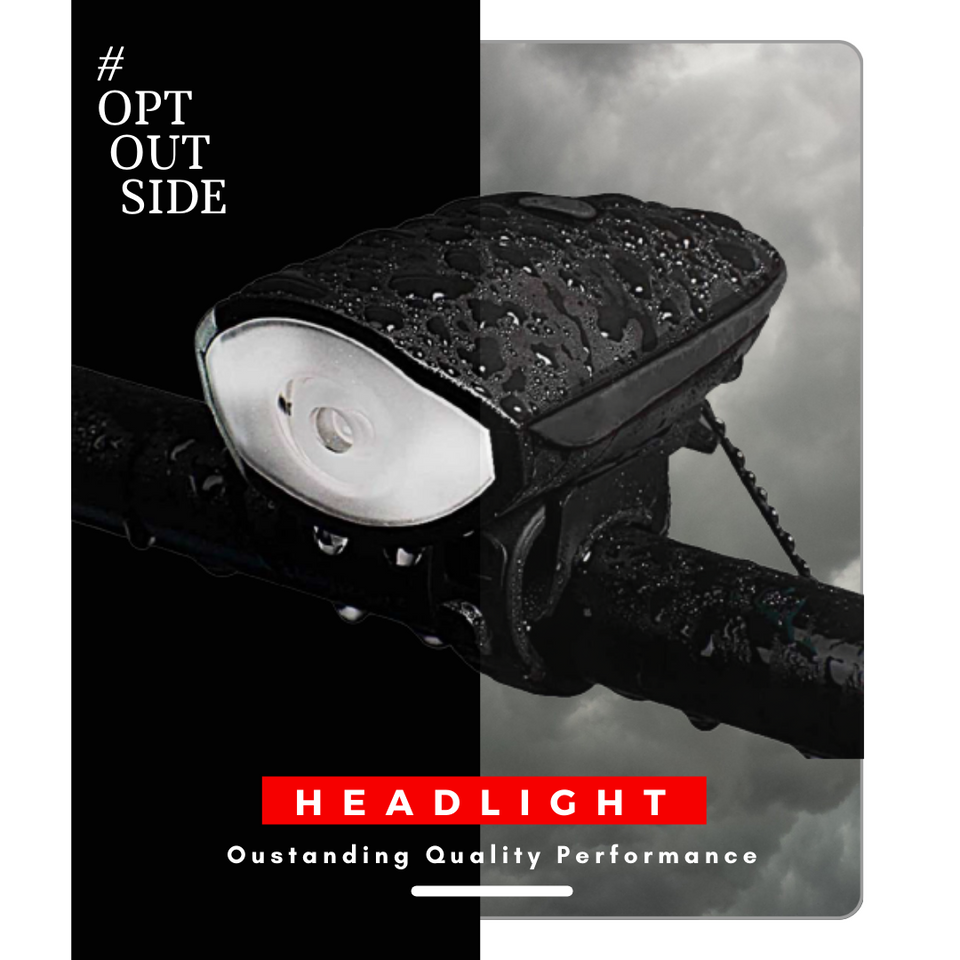 bicycle black headlight