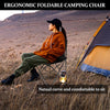 FabSports Camping Folding Collapsible Chair with Carrying Bag