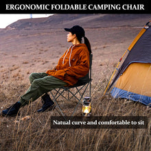 Load image into Gallery viewer, FabSports Camping Folding Collapsible Chair with Carrying Bag
