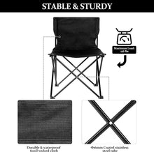 Load image into Gallery viewer, FabSports Camping Folding Collapsible Chair with Carrying Bag
