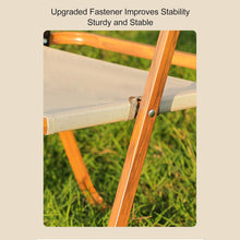 Load image into Gallery viewer, FabSports Alloy Steel Portable Foldable Chair - Compact Aluminium Chair with Armrests for Travel
