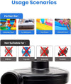 FabSports Air Pump for Inflatables,220-240V, Black