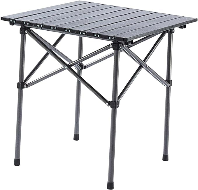 FabSports Folding Camping Collapsible Portable Table with Carry Bag