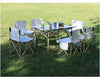 FabSports Folding Camping Collapsible Portable Table with Carry Bag