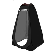 Load image into Gallery viewer, FabSports Portable Black Tent for Camping, Hiking, Beach, Outdoors and Picnic with Bag
