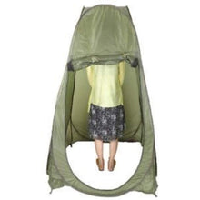 Load image into Gallery viewer, FabSports Portable Green Tent for Camping, Hiking, Beach, Outdoors and Picnic with Bag
