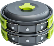 Load image into Gallery viewer, FabSports Camping Cookware Camp Kitchen Equipment Accessories Pot
