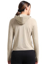 FabSports UV SunScreen Lightweight Grey Jacket with UPF 50+ For Women (BEIGE)