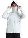 FabSports UV SunScreen Lightweight Grey Jacket with UPF 50+ For Women