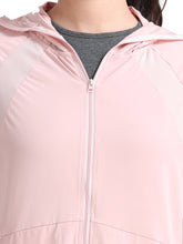 Load image into Gallery viewer, FabSports UV SunScreen Lightweight Pink Jacket with UPF 50+ For Women

