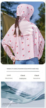 Load image into Gallery viewer, FabSports Kids Sun Protection Jacket – UPF 50+ Lightweight Hooded Jacket for Boys &amp; Girls - Age 5 to 10 years, Breathable Fabric, UV Protection, Zipper Closure, Ideal for Outdoor &amp; Everyday Wear, Pink
