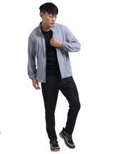 Load image into Gallery viewer, FabSports Men&#39;s UPF 50+ Sun Protection Jacket – Lightweight, Full Zip Summer Jacket with Quick-Dry Fabric, Reflective Strips &amp; Pockets – Ideal for Outdoor Activities
