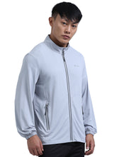 Load image into Gallery viewer, FabSports Men&#39;s UPF 50+ Sun Protection Jacket – Lightweight, Full Zip Summer Jacket with Quick-Dry Fabric, Reflective Strips &amp; Pockets – Ideal for Outdoor Activities
