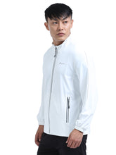 Load image into Gallery viewer, FabSports Men&#39;s UPF 50+ Sun Protection Jacket – Lightweight, Full Zip Summer Jacket with Quick-Dry Fabric, Reflective Strips &amp; Pockets – Ideal for Outdoor Activities
