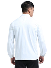 Load image into Gallery viewer, FabSports Men&#39;s UPF 50+ Sun Protection Jacket – Lightweight, Full Zip Summer Jacket with Quick-Dry Fabric, Reflective Strips &amp; Pockets – Ideal for Outdoor Activities

