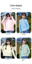 Load image into Gallery viewer, FabSports Kids Sun Protection Jacket – UPF 50+ Lightweight Hooded Jacket for Boys &amp; Girls - Age 5 to 10 years, Breathable Fabric, UV Protection, Zipper Closure, Ideal for Outdoor &amp; Everyday Wear, Pink
