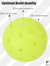 Load image into Gallery viewer, FabSports Pickleball Neon Green Balls, Set of 6
