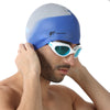 FabSports Adjustable Swim Goggles and Unisex Silicone Swim Cap Combo