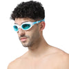 FabSports Anti-Fog & Anti-UV Unisex Blue Swim Goggles
