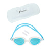 FabSports Anti-Fog & Anti-UV Unisex Blue Swim Goggles