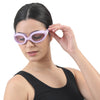 FabSports Adjustable Swim Goggles for Men & Women, Anti-Fog, Anti-UV, Leakproof, Durable, Comfortable Fit for Ages 10+