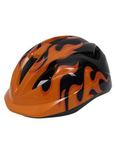 Load image into Gallery viewer, FabSports Orange Safety Helmet for Kids (5-10 years), Light weight Bicycle / Bike Helmet .
