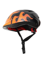 Load image into Gallery viewer, FabSports Orange Safety Helmet for Kids (5-10 years), Light weight Bicycle / Bike Helmet .

