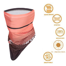 Load image into Gallery viewer, FabSports Cooling Arm Sleeves &amp; Bandana combo for Men &amp; Women with UV Protection Quick Dry
