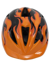 Load image into Gallery viewer, FabSports Orange Safety Helmet for Kids (5-10 years), Light weight Bicycle / Bike Helmet .
